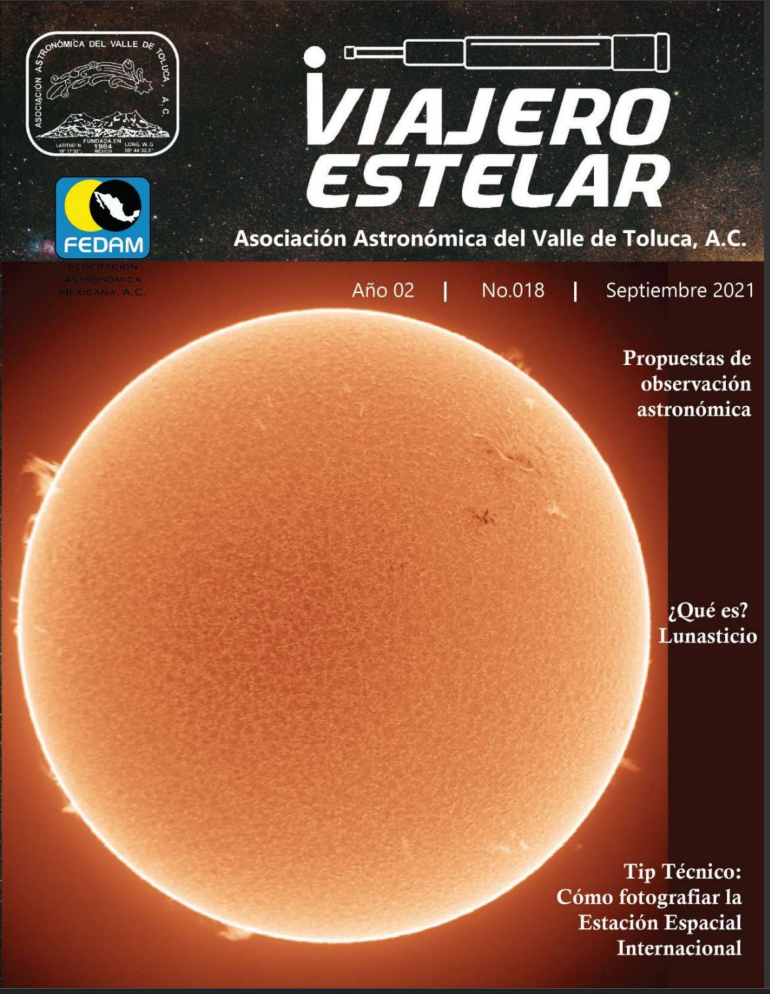 Imágen de la revista Viajero Estelar